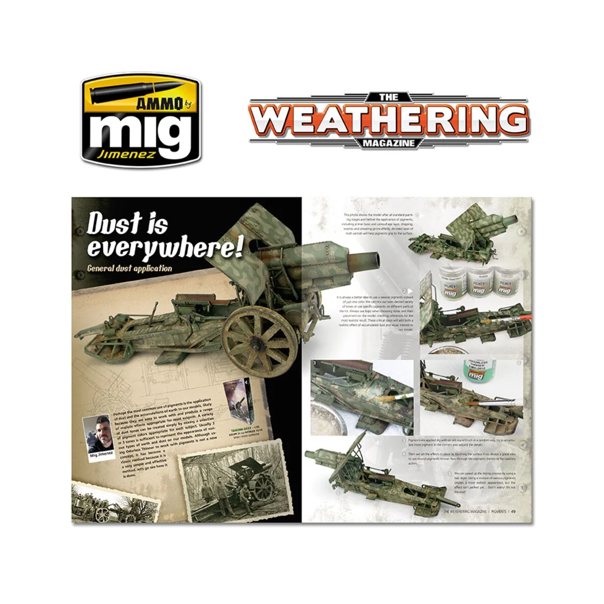 THE WEATHERING MAGAZINE 19 - Pigments (English) - AMMO by MIG Jimen...