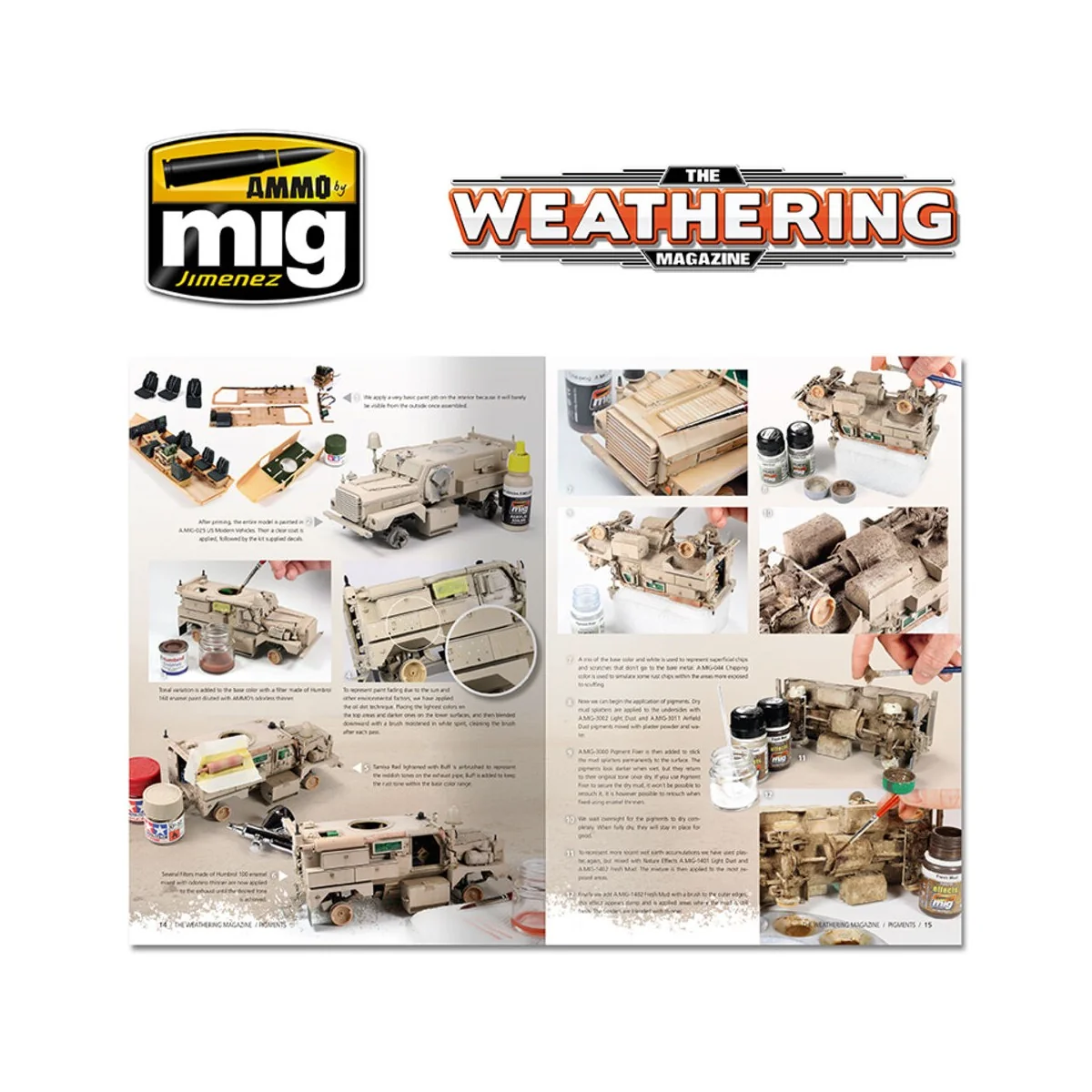 THE WEATHERING MAGAZINE 19 - Pigments (English) - AMMO by MIG Jimen...