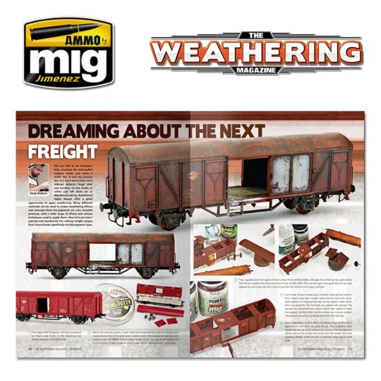 THE WEATHERING MAGAZINE 19 - Pigments (English) - AMMO by MIG Jimen...