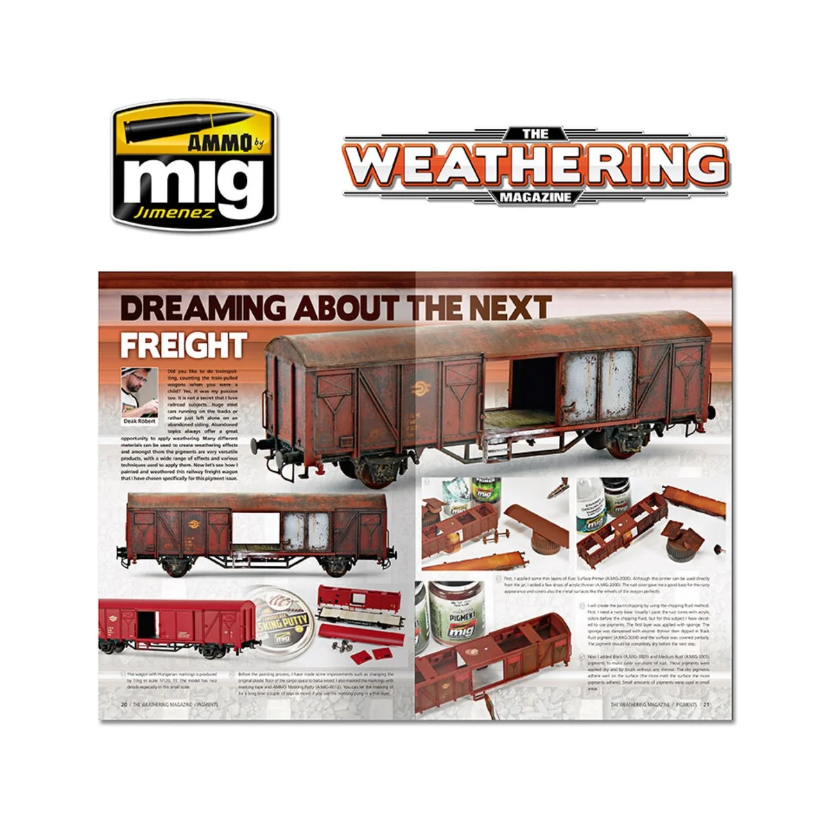 THE WEATHERING MAGAZINE 19 - Pigments (English) - AMMO by MIG Jimen...