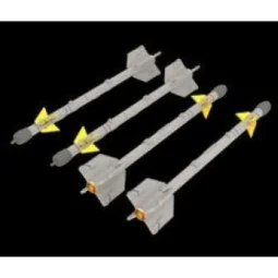 AIM-9B Sidewinder, 1/72 - Eduard Accessories 672036