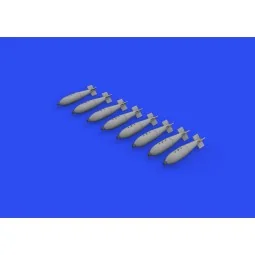 British 1000lb free fall bombs, 1/72 - Eduard Accessories 672276