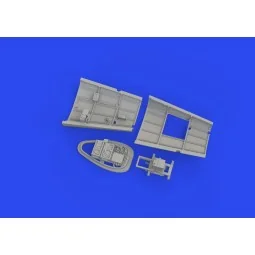 Bf 109F radio compartment PRINT 1/72 EDUARD, 1/72 - Eduard Accessor...