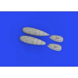 Bf 109F/G external fuel tanks 1/72 EDUARD, 1/72 - Eduard Accessorie...