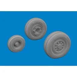 F-35B wheels, 1/72 - Eduard Accessories 672390