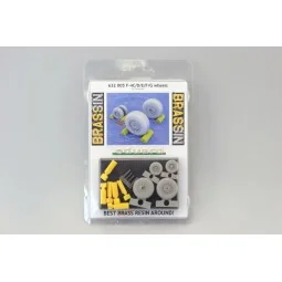 F-4C/D/E/F/G wheels for Tamiya, 1/32 - Eduard Accessories 632005