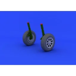 F4U-1 wheels for Tamiya, 1/32 - Eduard Accessories 632019