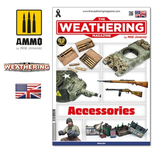 THE WEATHERING MAGAZINE 32 - Accessories (English) - AMMO by MIG Ji...