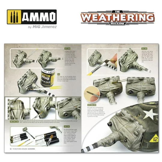 THE WEATHERING MAGAZINE 32 - Accessories (English) - AMMO by MIG Ji...