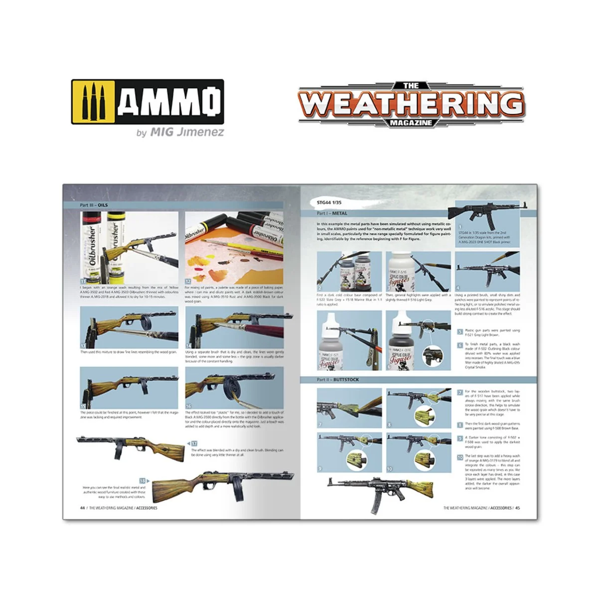 THE WEATHERING MAGAZINE 32 - Accessories (English) - AMMO by MIG Ji...