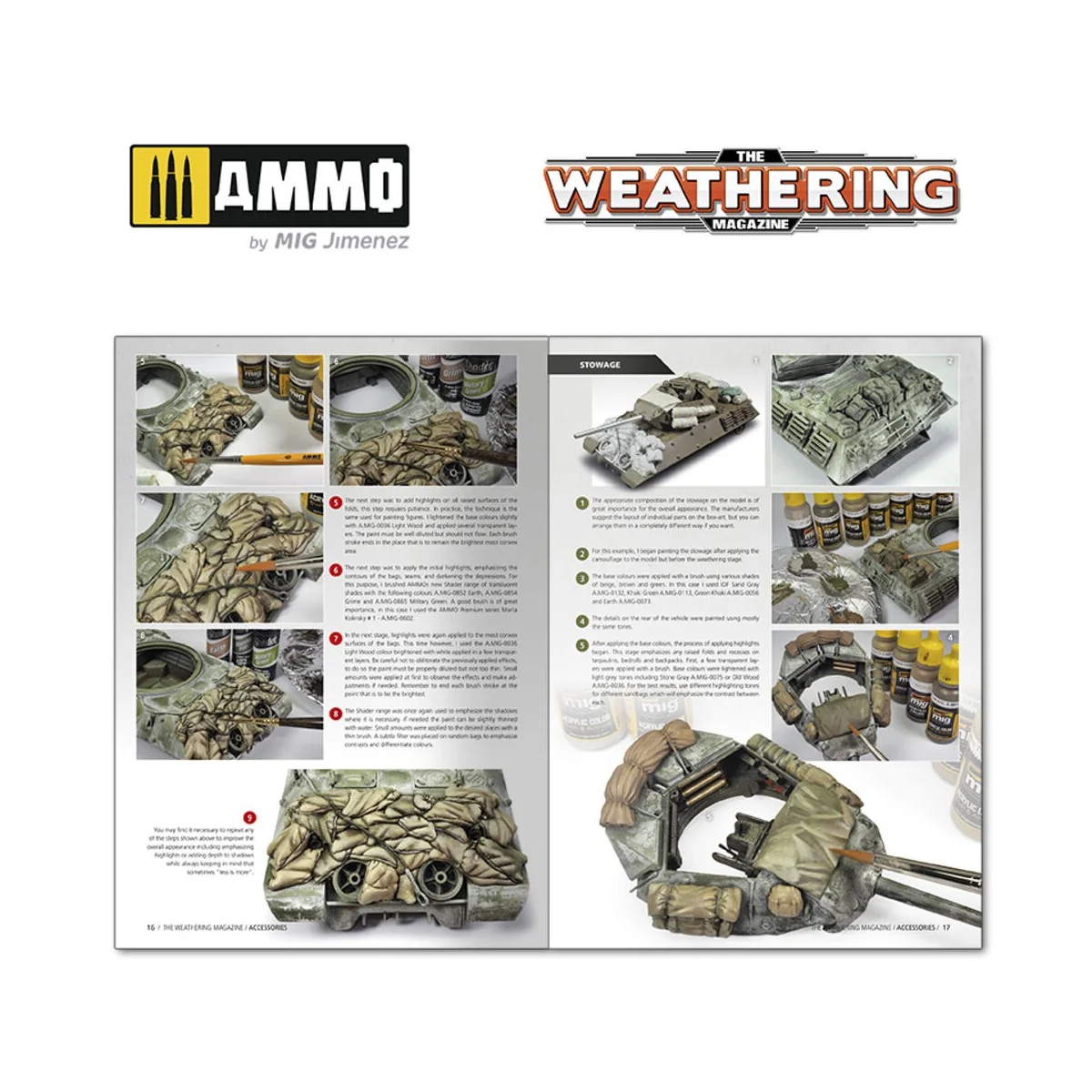 THE WEATHERING MAGAZINE 32 - Accessories (English) - AMMO by MIG Ji...