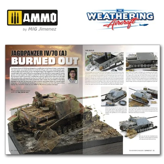 THE WEATHERING MAGAZINE 33 - Burn Out (English) - AMMO by MIG Jimen...