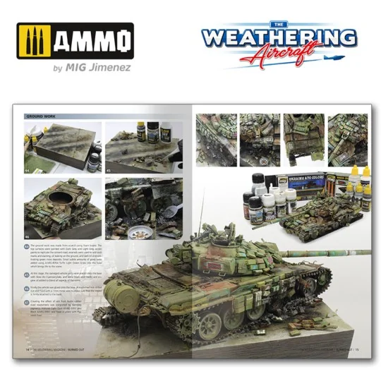 THE WEATHERING MAGAZINE 33 - Burn Out (English) - AMMO by MIG Jimen...