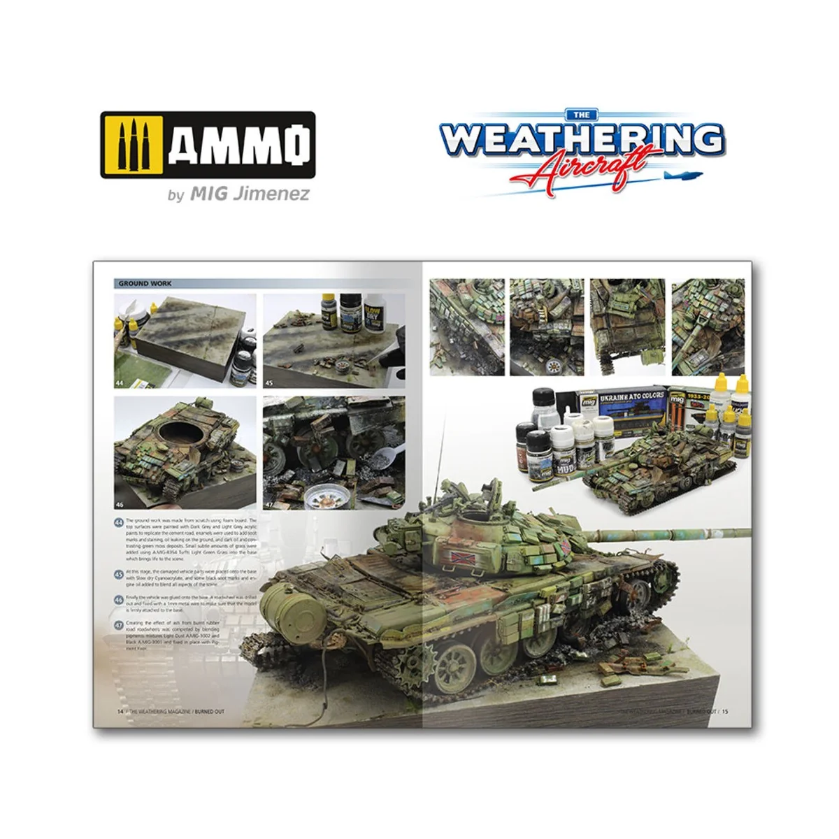 THE WEATHERING MAGAZINE 33 - Burn Out (English) - AMMO by MIG Jimen...