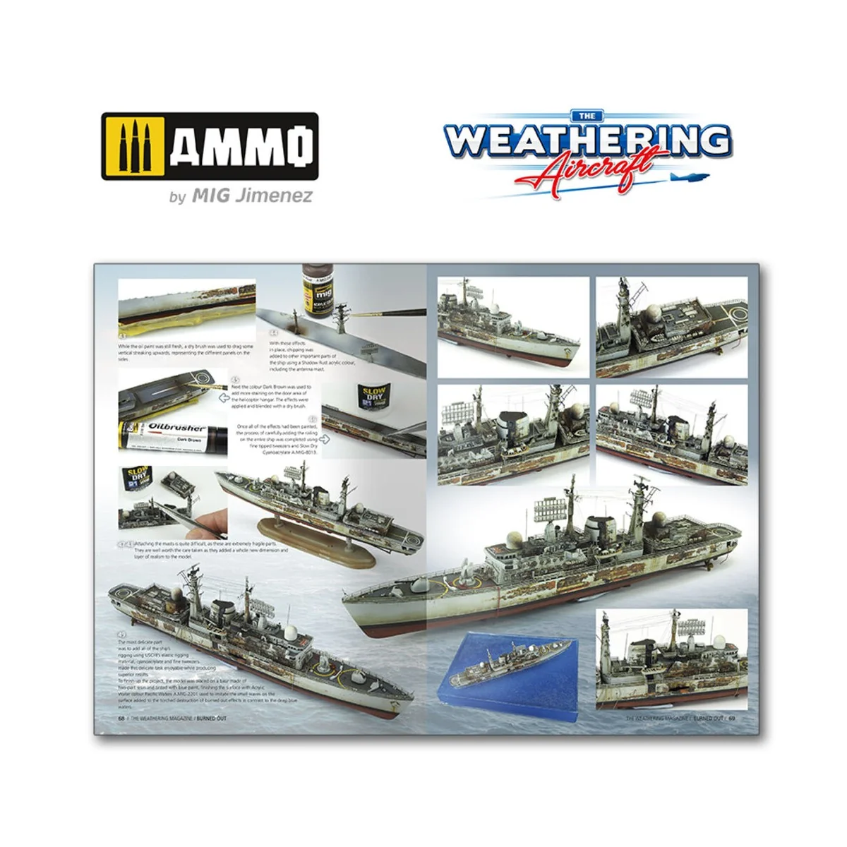 THE WEATHERING MAGAZINE 33 - Burn Out (English) - AMMO by MIG Jimen...