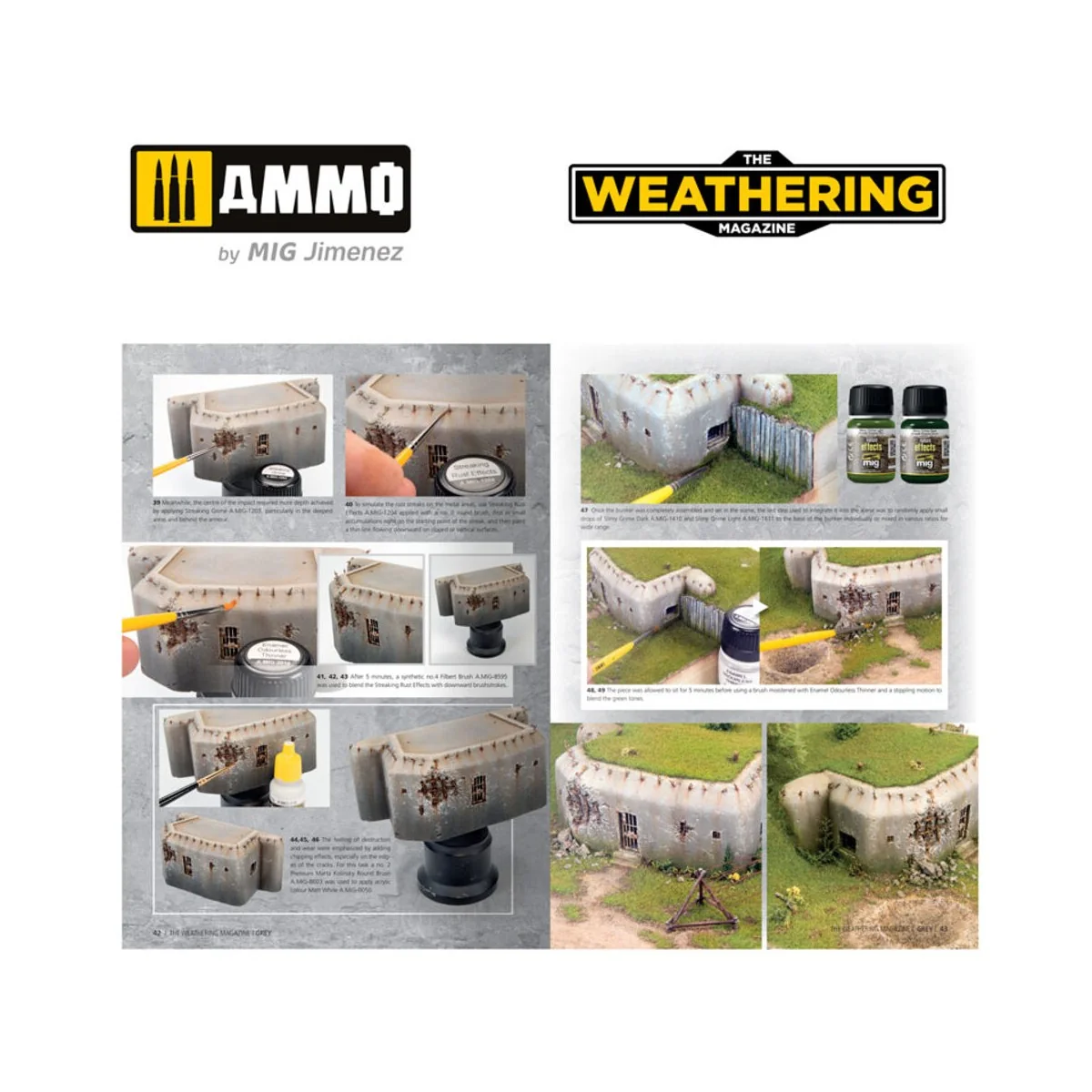 THE WEATHERING MAGAZINE 35 - Grey (English) - AMMO by MIG Jimenez A...