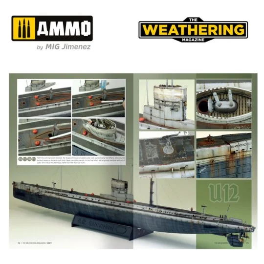 THE WEATHERING MAGAZINE 35 - Grey (English) - AMMO by MIG Jimenez A...