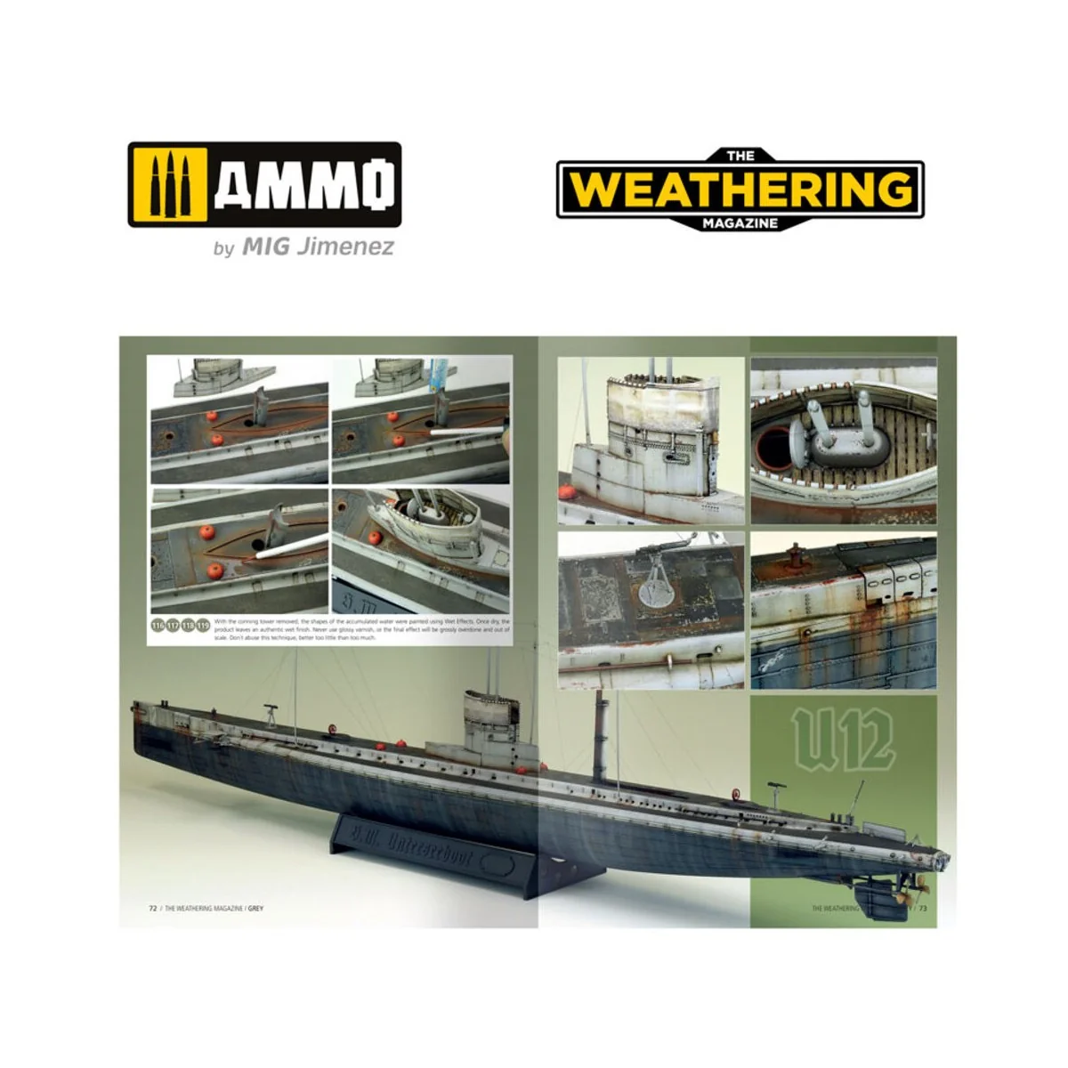 THE WEATHERING MAGAZINE 35 - Grey (English) - AMMO by MIG Jimenez A...