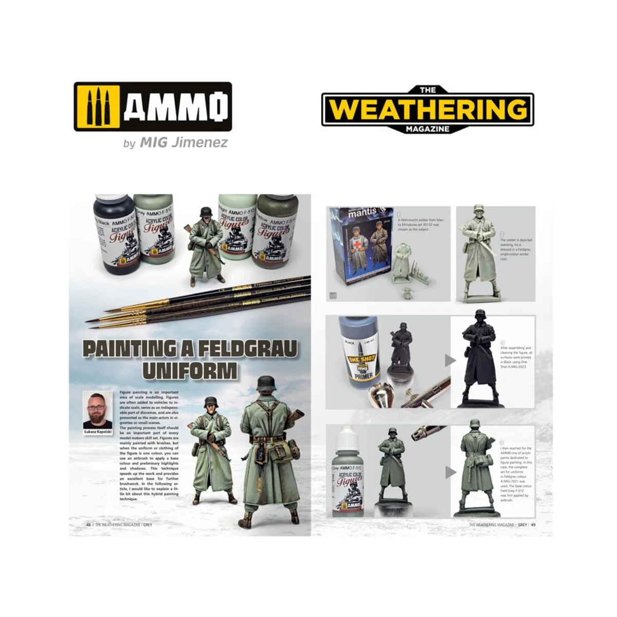 THE WEATHERING MAGAZINE 35 - Grey (English) - AMMO by MIG Jimenez A...