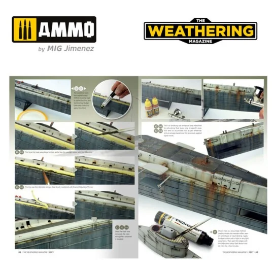 THE WEATHERING MAGAZINE 35 - Grey (English) - AMMO by MIG Jimenez A...