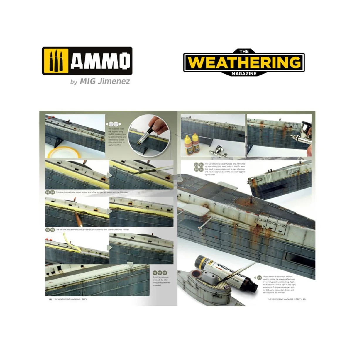 THE WEATHERING MAGAZINE 35 - Grey (English) - AMMO by MIG Jimenez A...