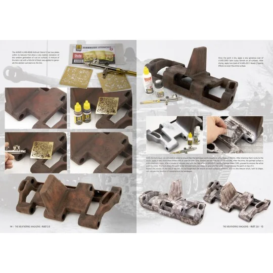 THE WEATHERING MAGAZINE 38 - Rust 2.0 (English) - AMMO by MIG Jimen...