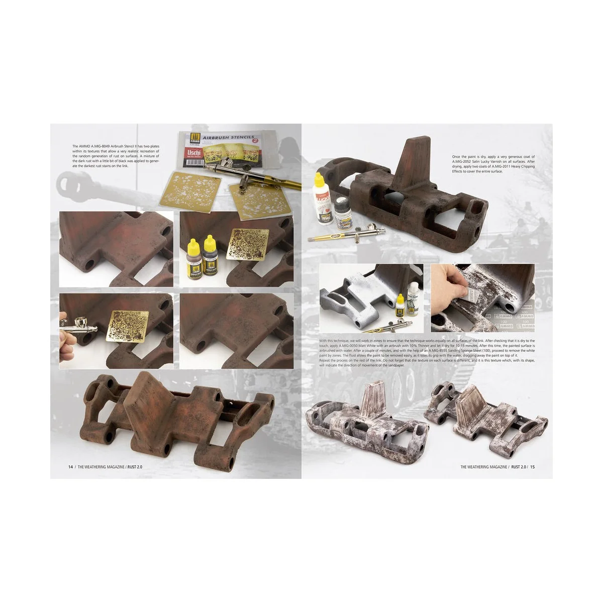 THE WEATHERING MAGAZINE 38 - Rust 2.0 (English) - AMMO by MIG Jimen...