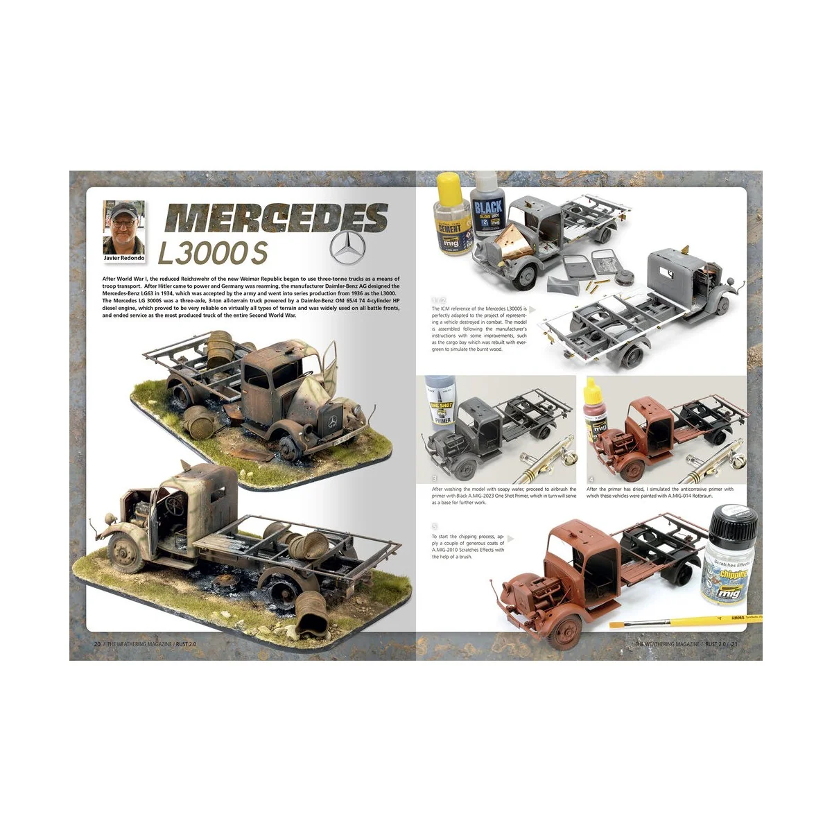 THE WEATHERING MAGAZINE 38 - Rust 2.0 (English) - AMMO by MIG Jimen...
