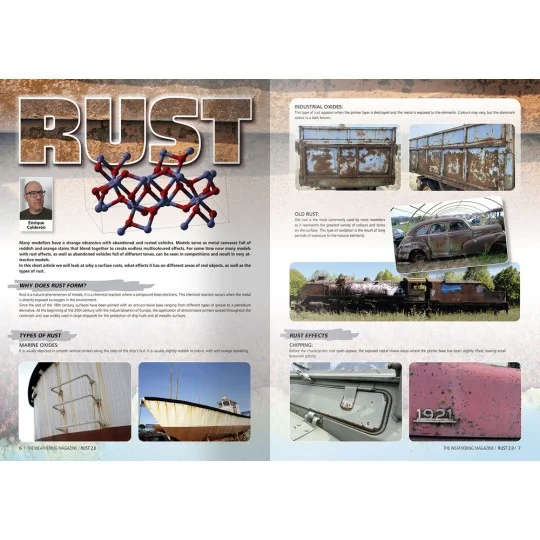 THE WEATHERING MAGAZINE 38 - Rust 2.0 (English) - AMMO by MIG Jimen...