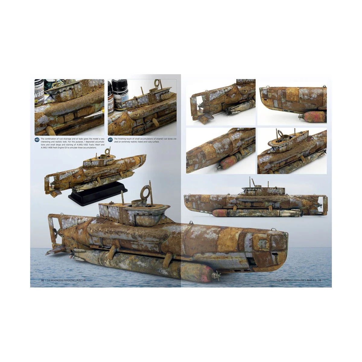 THE WEATHERING MAGAZINE 38 - Rust 2.0 (English) - AMMO by MIG Jimen...