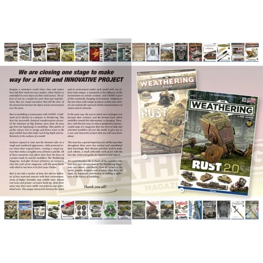 THE WEATHERING MAGAZINE 38 - Rust 2.0 (English) - AMMO by MIG Jimen...