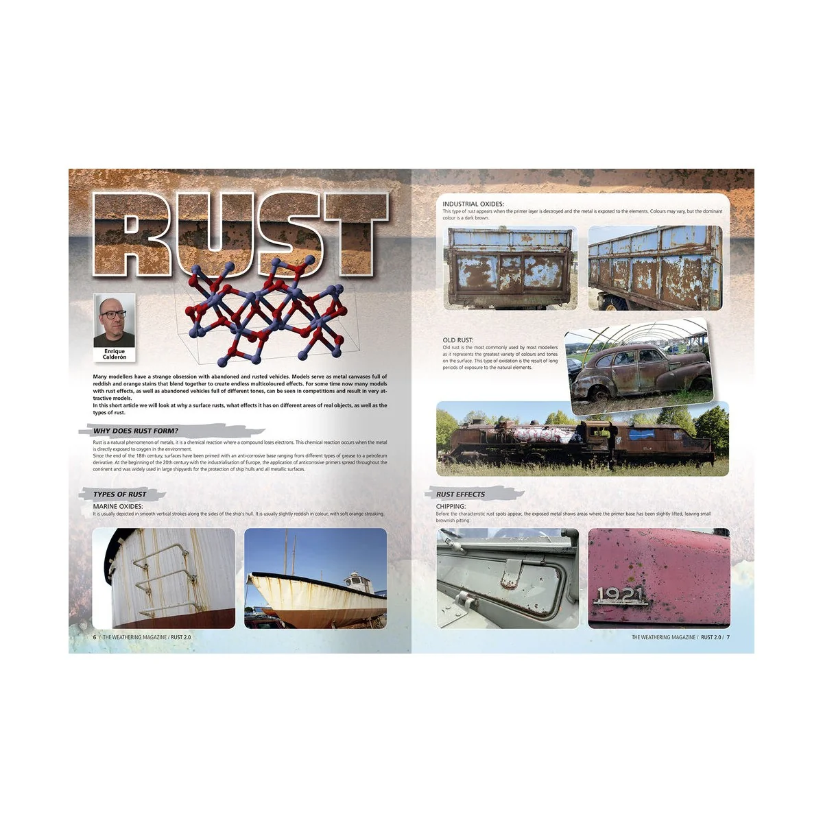 THE WEATHERING MAGAZINE 38 - Rust 2.0 (English) - AMMO by MIG Jimen...