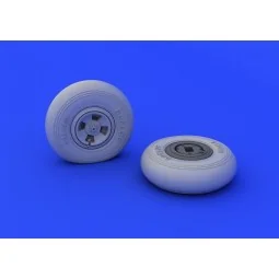 Hurricane Mk.I wheels for Airfix, 1/48 - Eduard Accessories 648229