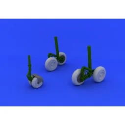 MiG-31 wheels for AMK, 1/48 - Eduard Accessories 648248