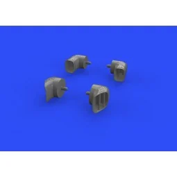 Harrier GR Mk.7/9 exhaust nozzles for Eduard/Hasegawa, 1/48 - Eduar...