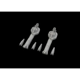 P-38F/G superchargers for Tamiya, 1/48 - Eduard Accessories 648519