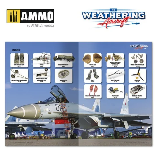 THE WEATHERING AIRCRAFT 18 - Accessories (English) - AMMO by MIG Ji...