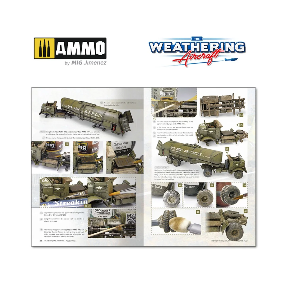 THE WEATHERING AIRCRAFT 18 - Accessories (English) - AMMO by MIG Ji...