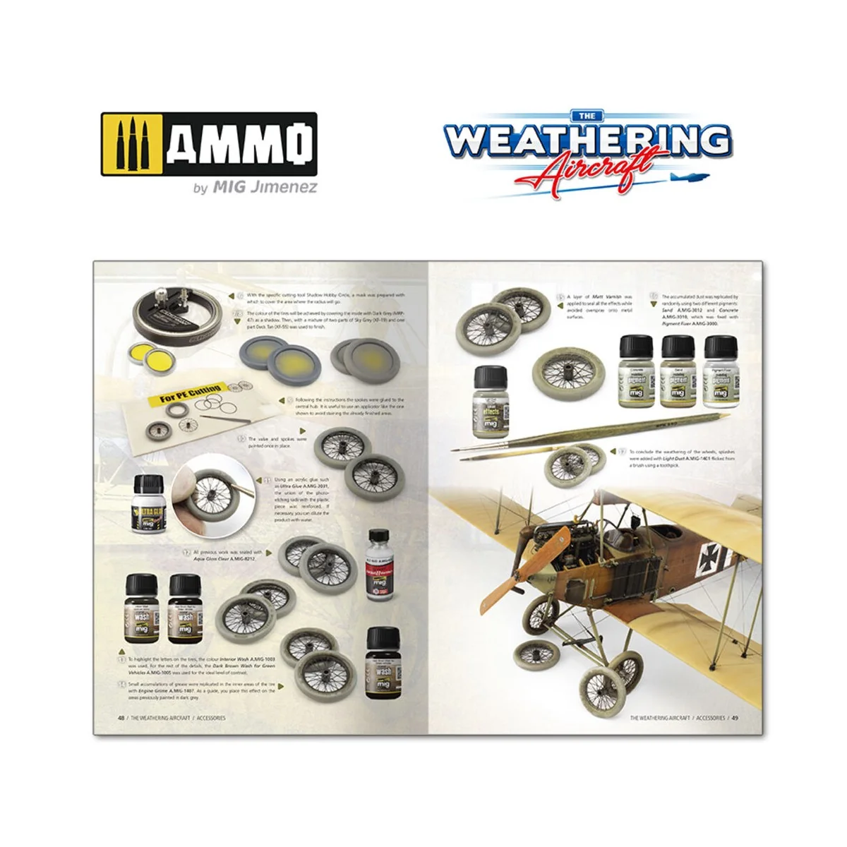 THE WEATHERING AIRCRAFT 18 - Accessories (English) - AMMO by MIG Ji...