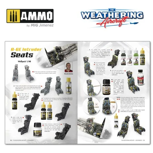THE WEATHERING AIRCRAFT 18 - Accessories (English) - AMMO by MIG Ji...
