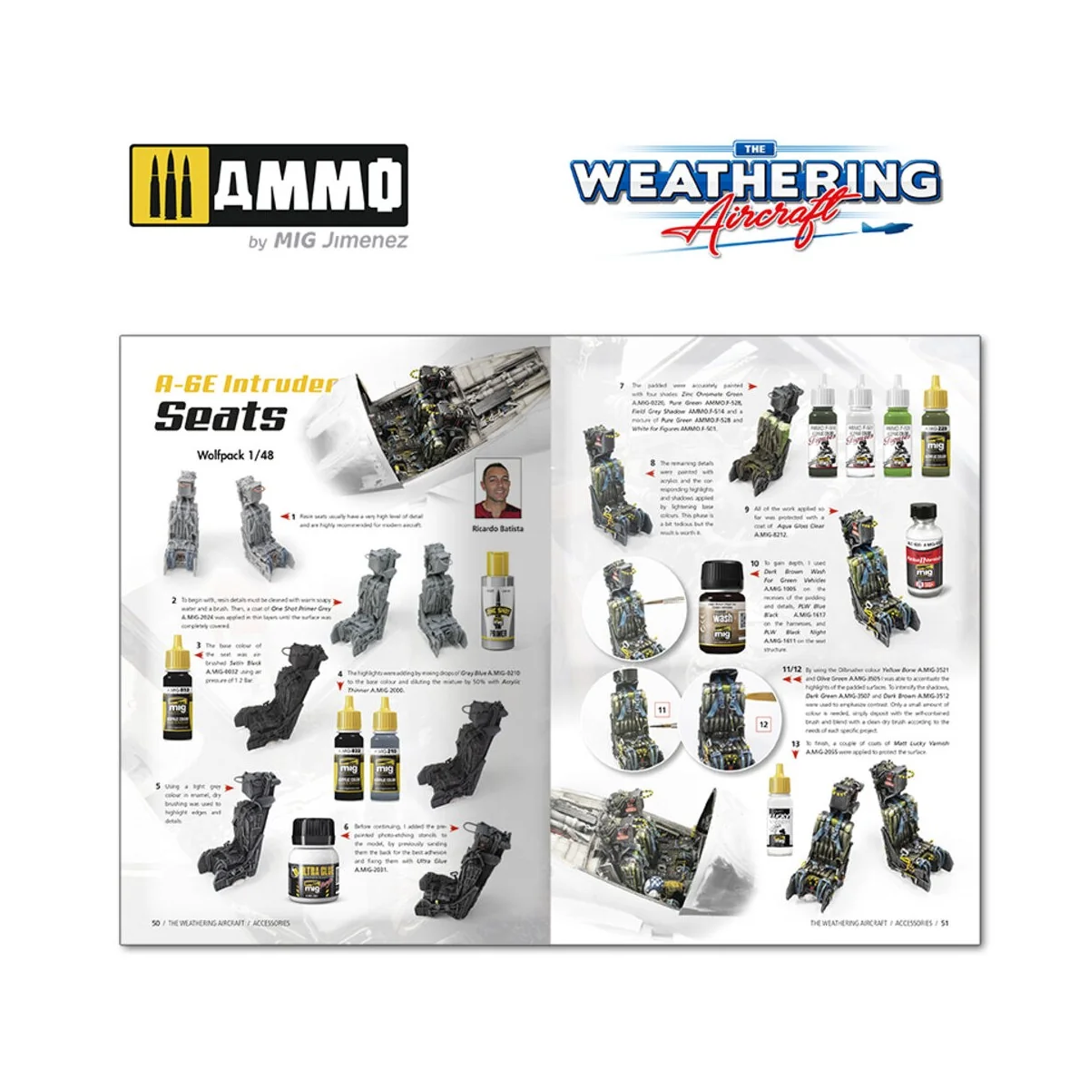THE WEATHERING AIRCRAFT 18 - Accessories (English) - AMMO by MIG Ji...