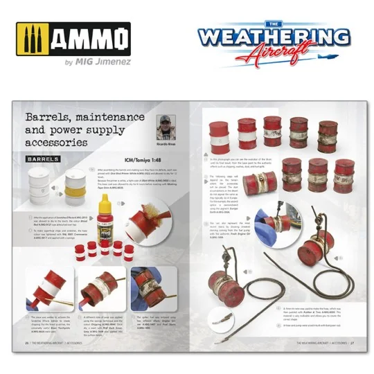 THE WEATHERING AIRCRAFT 18 - Accessories (English) - AMMO by MIG Ji...