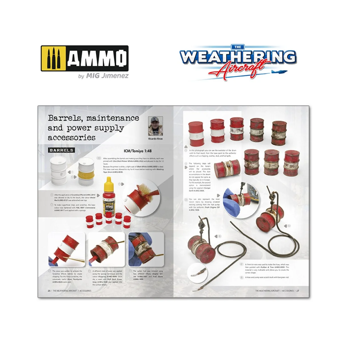 THE WEATHERING AIRCRAFT 18 - Accessories (English) - AMMO by MIG Ji...