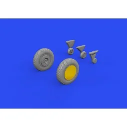 F4F-4 wheels late for EDUARD, 1/48 - Eduard Accessories 648816