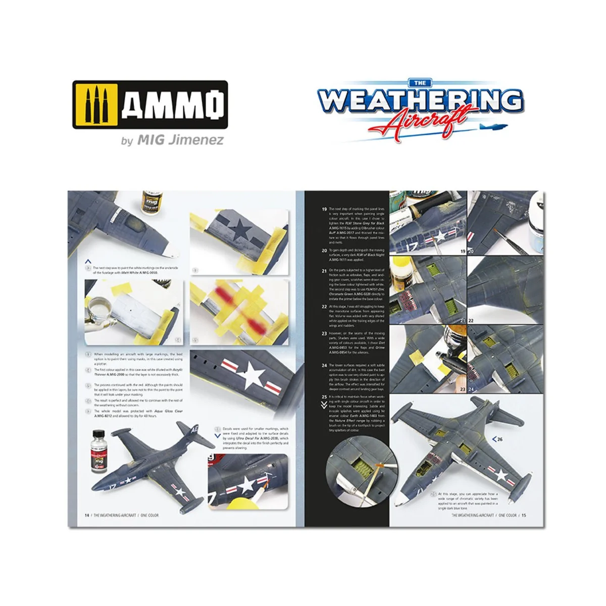 THE WEATHERING AIRCRAFT 20 - One Color (English) - AMMO by MIG Jime...