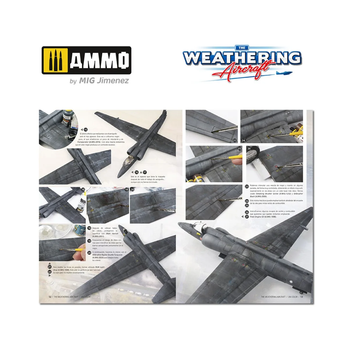 THE WEATHERING AIRCRAFT 20 - One Color (English) - AMMO by MIG Jime...