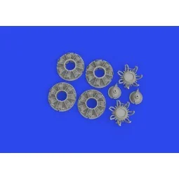 B-25J engines PRINT 1/48 HKM, 1/48 - Eduard Accessories 648870