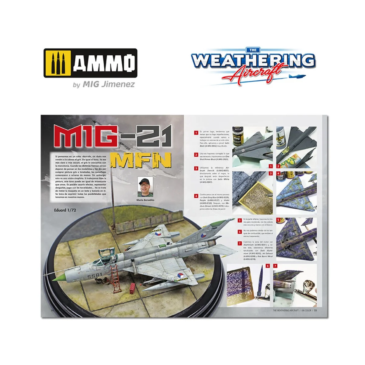 THE WEATHERING AIRCRAFT 20 - One Color (English) - AMMO by MIG Jime...