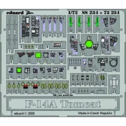 F-14A Tomcat, 1/72 - Eduard Accessories 73234