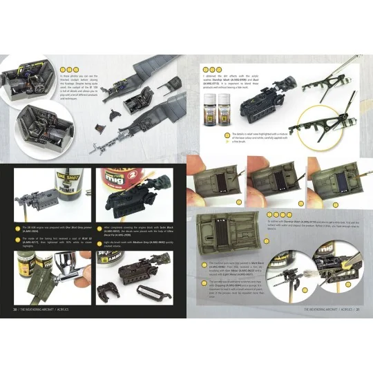 THE WEATHERING AIRCRAFT 25 - Acrylics (English) - AMMO by MIG Jimen...